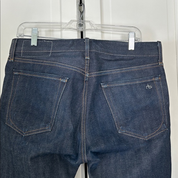 rag & bone Men's Deep Indigo Straight Jeans size 32 - Picture 4 of 5